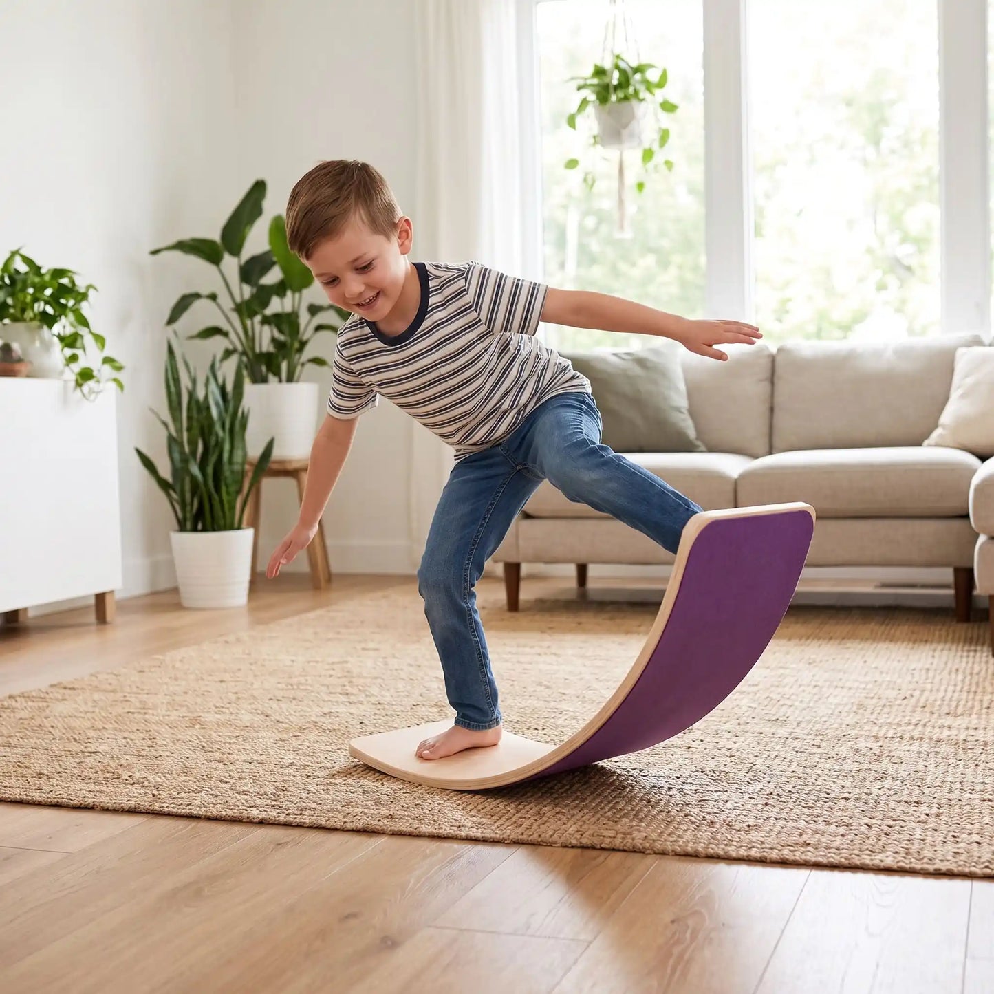 Planche d'équilibre | Montessori Bois Naturel