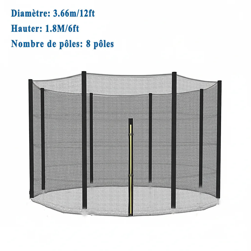 FILET TRAMPOLINE - SafeJumpNet™